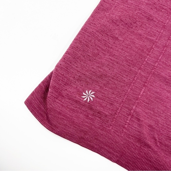 ✅ Athleta Seamless Tank - Size Large - Excellent Condition RED - Picture 2 of 7